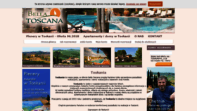 What Bellatoscana.pl website looked like in 2019 (4 years ago)