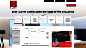 What Blot-location-gestion.fr website looked like in 2019 (4 years ago)