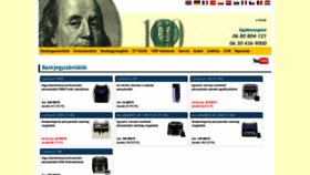 What Banknote.hu website looked like in 2019 (4 years ago)