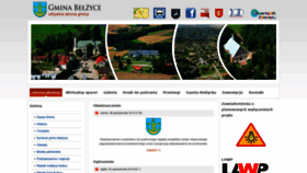 What Belzyce.pl website looked like in 2019 (4 years ago)
