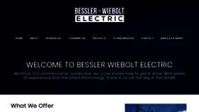 What Besslerelectric.com website looked like in 2019 (4 years ago)