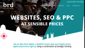 What Bluerockdigital.co.uk website looked like in 2019 (4 years ago)