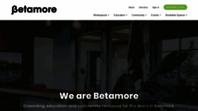 What Betamore.com website looked like in 2019 (4 years ago)