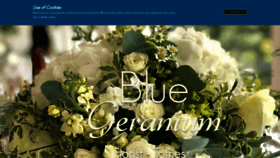 What Blue-geranium.co.uk website looked like in 2019 (4 years ago)