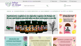 What Belezadocampo.com.br website looked like in 2019 (4 years ago)