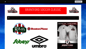 What Brantfordsoccerclassic.com website looked like in 2019 (4 years ago)