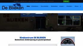 What Blieken.nl website looked like in 2019 (4 years ago)