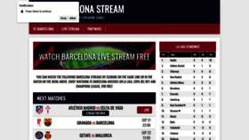 What Barcelonastream.com website looked like in 2019 (4 years ago)