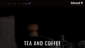 What Blendteaandcoffee.com website looked like in 2019 (4 years ago)