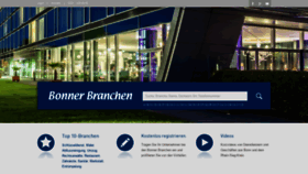 What Bonnbranchen.de website looked like in 2019 (4 years ago)
