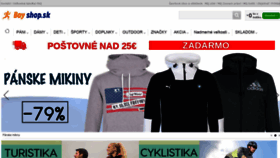What Bayshop.sk website looked like in 2019 (4 years ago)