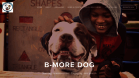What Bmoredog.org website looked like in 2019 (4 years ago)