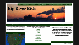 What Bigriverbids.com website looked like in 2019 (4 years ago)