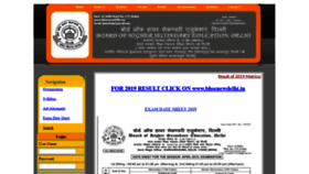 What Bhsenewdelhi.org website looked like in 2019 (4 years ago)