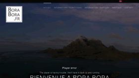 What Borabora.fr website looked like in 2019 (4 years ago)