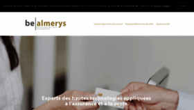 What Be-almerys.com website looked like in 2019 (4 years ago)