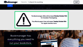 What Bookmanager.com website looked like in 2019 (4 years ago)