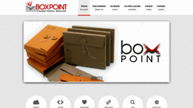 What Boxpoint.ro website looked like in 2019 (4 years ago)