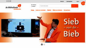 What Bibliotheekzuidwolde.nl website looked like in 2019 (4 years ago)