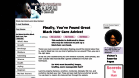 What Black-hair-report.com website looked like in 2019 (4 years ago)