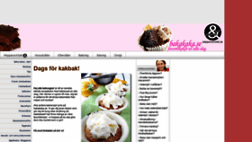 What Bakakaka.se website looked like in 2019 (4 years ago)