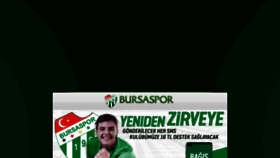 What Bursaspor.org website looked like in 2019 (4 years ago)