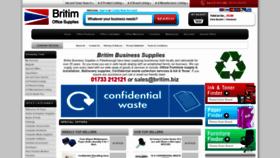 What Britim.co.uk website looked like in 2019 (4 years ago)
