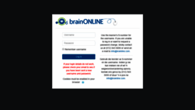 What Brainonline.com website looked like in 2019 (4 years ago)