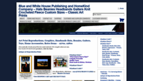 What Blueandwhitehousepubandhkco.com website looked like in 2019 (4 years ago)