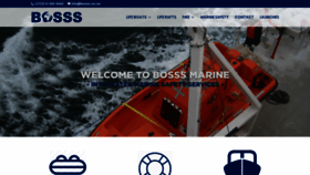 What Bosss.co.za website looked like in 2019 (4 years ago)