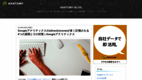 What Blog.siteanatomy.com website looked like in 2019 (4 years ago)