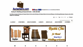 What Burlapfabric.com website looked like in 2019 (5 years ago)
