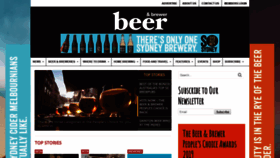 What Beerandbrewer.com website looked like in 2019 (4 years ago)