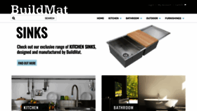 What Buildmat.com.au website looked like in 2019 (4 years ago)