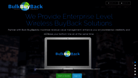 What Bulkbuyback.com website looked like in 2019 (4 years ago)