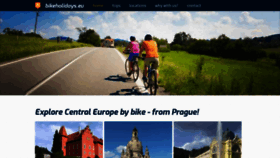 What Bikeholidays.eu website looked like in 2019 (4 years ago)