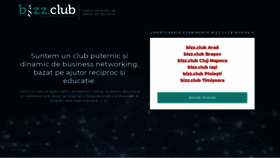What Bizz.club website looked like in 2019 (4 years ago)
