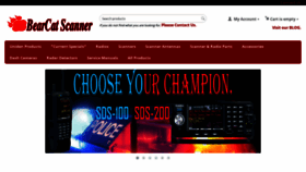 What Bearcatscanner.com website looked like in 2019 (4 years ago)