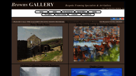 What Brownsgallery.co.uk website looked like in 2019 (4 years ago)