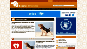 What Beaglesunlimited.com website looked like in 2019 (4 years ago)