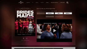 What Bridesmaidsmovie.com website looked like in 2019 (4 years ago)