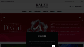What Balzo.in website looked like in 2019 (4 years ago)