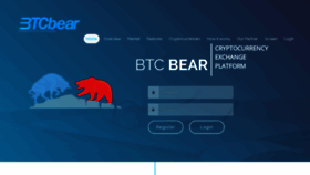 What Btcbear.com website looked like in 2019 (4 years ago)