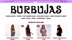 What Burbujasmoda.com website looked like in 2019 (4 years ago)