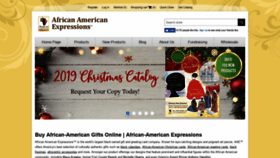 What Black-gifts.com website looked like in 2019 (4 years ago)