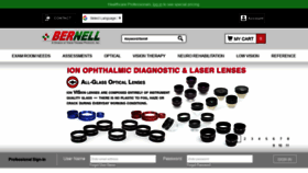 What Bernell.com website looked like in 2019 (4 years ago)