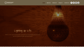 What Brasslightuae.com website looked like in 2019 (4 years ago)