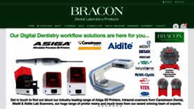 What Bracon.co.uk website looked like in 2019 (4 years ago)
