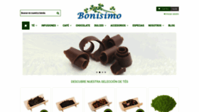 What Bonisimo.es website looked like in 2019 (4 years ago)