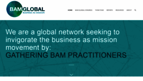 What Bamglobal.org website looked like in 2019 (4 years ago)